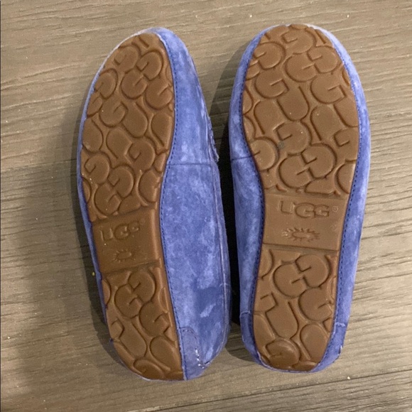 UGG Blue Slip-On Loafers - Picture 3 of 4